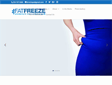 Tablet Screenshot of fatfreezebatonrouge.com